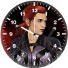 black widow artwork ze wall clock