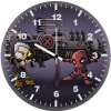 chibi cable and deadpool bj wall clock