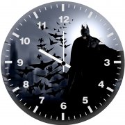 batman dark superhero nm wall clock