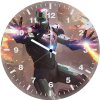 iron man fire blaster rd wall clock
