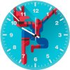 spiderman lowpoly gk wall clock
