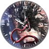 venom on the wall sd wall clock