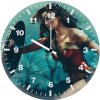 wonder woman in war cosplay go wall clock