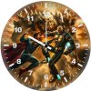 superman and lois art ez wall clock