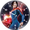 supergirl on duty c1 wall clock