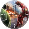 marvel hulkbuster 07 wall clock