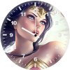 artwork wonder woman new st wall clock