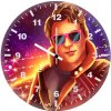 cool star lord 48 wall clock
