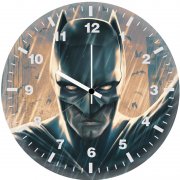 batman cape 37 wall clock