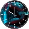 spiderman far from home art oq wall clock