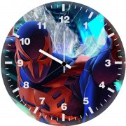 spiderman 2099 art ik wall clock