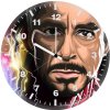 iron man infinity gauntlet art td wall clock