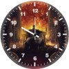 batman on throne px wall clock