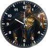 black adam injustice 2 56 wall clock