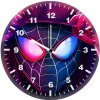 miles hoodie up gi wall clock