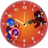 captain america deadpool 36 wall clock