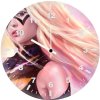 marvel girl im wall clock