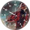 flash running ey wall clock