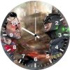 batman vs superman editorial design 0t wall clock