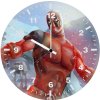 deadpool with light saber yg wall clock