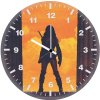 wonder woman artwork poster au wall clock