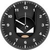 batman head minimal 4o wall clock