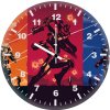iron man poster art 3u wall clock