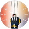 deadpool and wolverine unlikely duo in wall clock