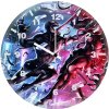 venom vs riot illustration ux wall clock