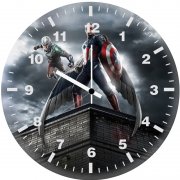 joaquin torres falcon x captain america wb wall clock