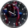 spiderman skyline hero kn wall clock
