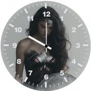 wonder woman iconic showdown rp wall clock