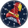 the invincible iron man armor dd wall clock