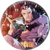 batman reading book 4p wall clock