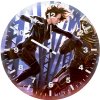 black widow vs taskmaster pj wall clock