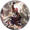 dc heroes fighting 1u wall clock