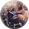 spiderman fan art x8 wall clock