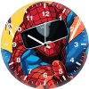 spiderman using vr headset xu wall clock