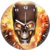 ghost rider fire mask 5u wall clock