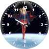 supergirl art new 8m wall clock