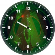 arrow art 3n wall clock