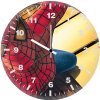 spiderman poster 9b wall clock