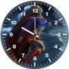supergirl in the air k7 wall clock