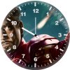 iron man sketch art 4w wall clock