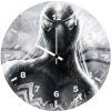 symbiote spider man monochrome k6 wall clock
