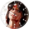 artwork wonder woman bleeding 50 wall clock