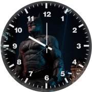 batman downtown los angeles a0 wall clock