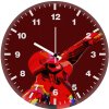 iron man minimal art c4 wall clock