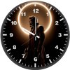 star lord soldier in dark qw wall clock