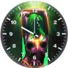 colorful batwoman yj wall clock